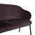 Modern Baroness Ona Fabric Bench Brown Grey with Pattern For Sale - Image 3 of 12