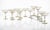 Champagne Glasses in Gold and Smoke from Cenedese, 1950s, Set of 12 For Sale - Image 8 of 18