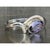 Vintage Sterling Silver Amethyst Cuff For Sale - Image 10 of 12