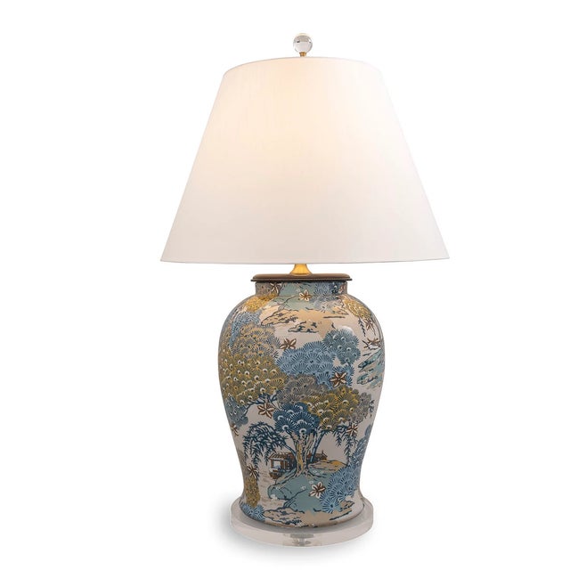 2020s Scalamandre Maison by Port 68 Sea Of Trees Lamp For Sale - Image 5 of 5