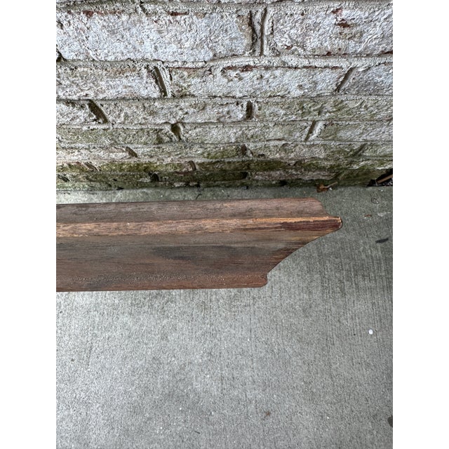 Early 20th Century Wooden Frame Mirror For Sale - Image 12 of 13