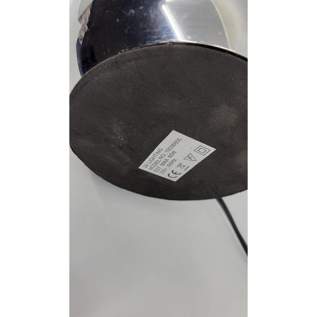 Vintage Space Age Chrome Ball Table Lamps, 1960s, Set of 2 For Sale - Image 14 of 15