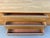 Vintage Nine Drawer Walnut Dresser by Dixie Furniture For Sale - Image 11 of 17
