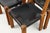Vintage S24 Chairs in Elm and Black Leather by Pierre Chapo, 1970, Set of 4 For Sale - Image 18 of 18