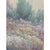 Offered is a vintage landscape oil painting with beautiful purple hues and greens and a gold colored frame. This oil is...
