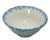 Best Large 13 Inch Antique American Blue Spongeware Decorated Stoneware Kitchen Mixing Bowl in Excellent Condition For Sale - Image 12 of 18