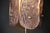 Sculptural Murano Glass Wall Sconces in Powder Pink Hue, Italy, 2000s, Set of 2 For Sale - Image 14 of 15