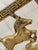 Mid 20th Century Vintage Chinoiserie Brass Horse Bookends With a Cut-Out Design of Galloping Horses Surrounded by a Greek Key Border-a Pair For Sale - Image 5 of 12