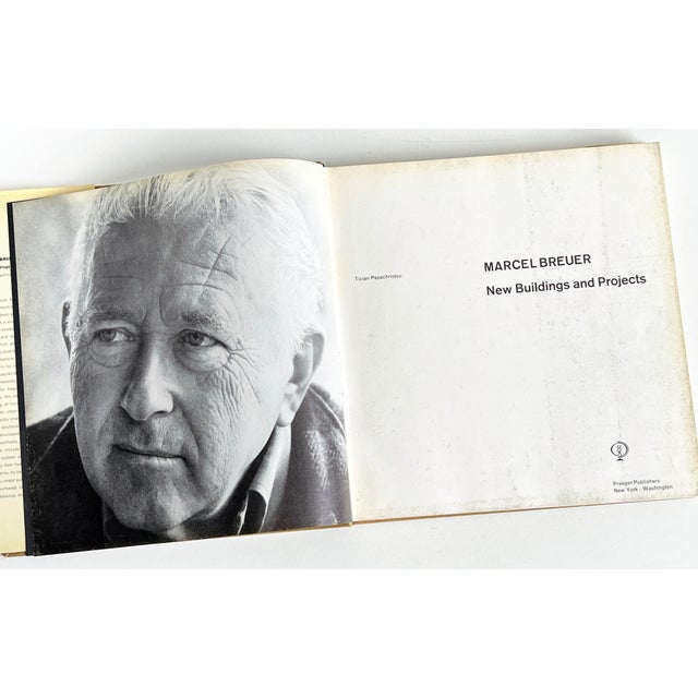 Marcel Breuer: New Buildings and Projects is a 1970 hardcover monograph on one of the most influential modernist...