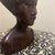 Ebony Vintage Art Deco Balinese Woman Bust – Hand-Carved Mahogany Wood Sculpture For Sale - Image 8 of 11