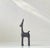 Mid-Century Naive Bankura Horse Figurine in Cast Iron, 1960s For Sale - Image 12 of 12