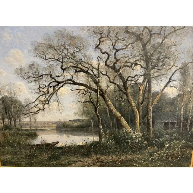 Louis Aime Japy "Springtime, Oil on Canvas, Monumental, Sotheby's Provenance For Sale - Image 9 of 11