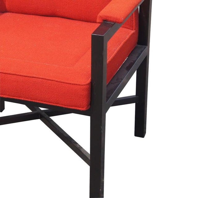 Pair of Roger Sprunger Jack Larsen Dunbar Guest Chairs For Sale In Houston - Image 6 of 7