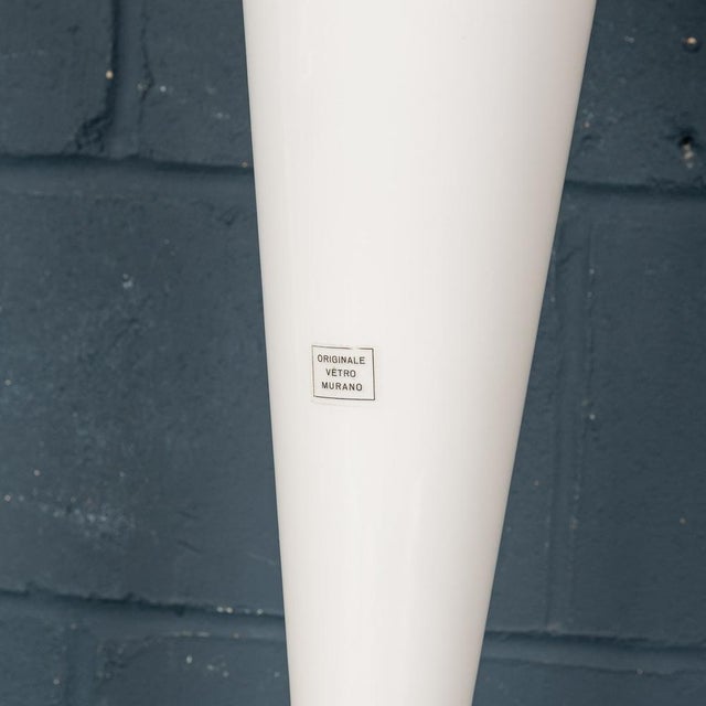 Vintage Italian Murano Glass Table Lamp, 1990 For Sale - Image 9 of 12