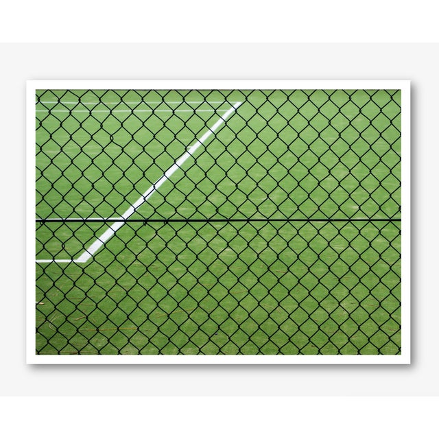 A tennis court in boomerang beach, australia. limited edition of 50, giclée print on hahnemühle handmade paper, fine art...