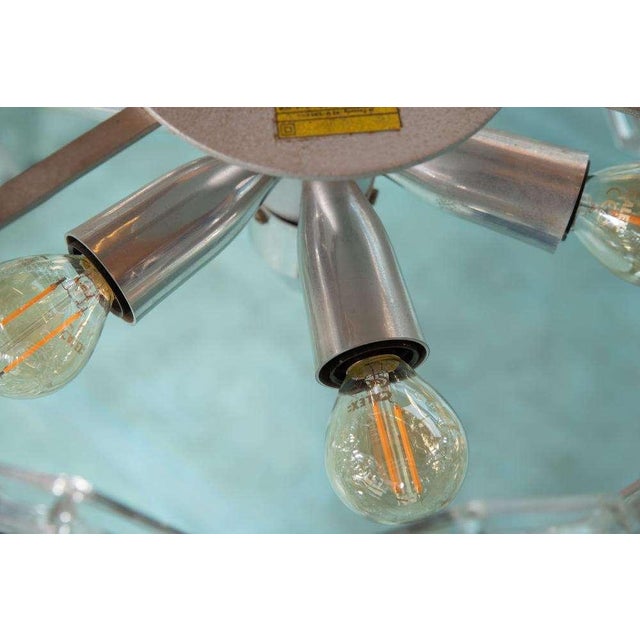 Vintage Hexagon Hanging Lamp For Sale - Image 16 of 18