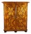 Baroque Cabinet with Inlay Works in Nutwood, Plum and Oak, 1780s For Sale