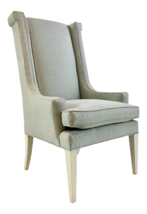 Caracole Transitionalo High Back Lounge Chair