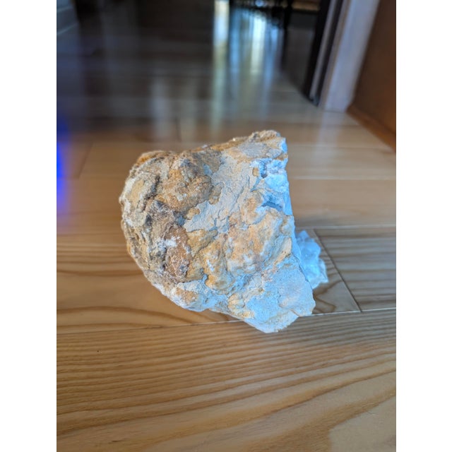 Large White Quartz Crystal Geode Specimen – 5.59 Pounds For Sale - Image 9 of 10