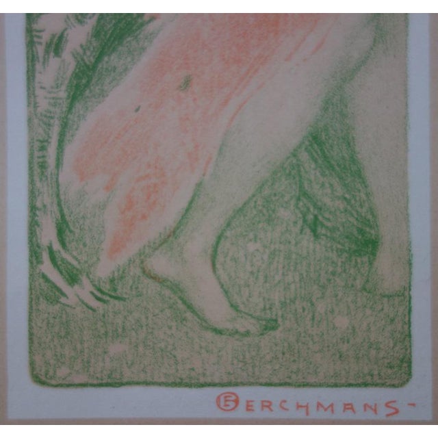 Emile Berchmans, Renewal, 1898, Lithograph For Sale - Image 3 of 5
