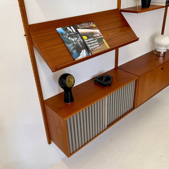 Teak Shelving System by Poul Cadovius, 1960s, in Very Good conditions. Designed 1960 to 1969 I have official proof of...