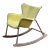 Lawrence Peabody Fiberglass Rocker For Sale