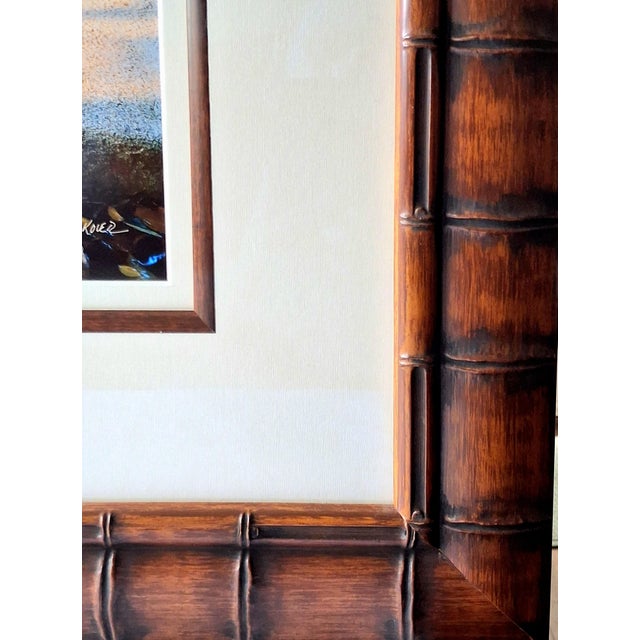 Forest Green 1990s David Brookover Framed Large-Format Photograph, 'Steps to Still Water' 21/400 For Sale - Image 8 of 10