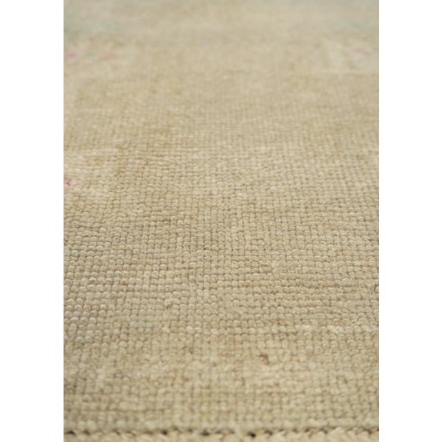 Turkish Turkish Mini Rug Oriental Hand Knotted Vintage Rug 1'7" x 3'4" #21158 For Sale - Image 3 of 8