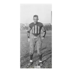 1928 Football Player Photograph