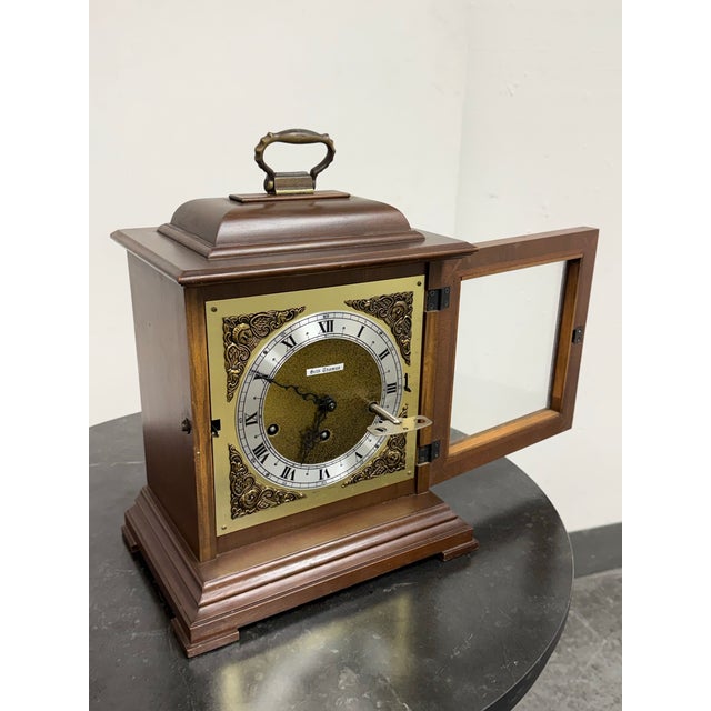 Seth Thomas Clock Company Seth Thomas Legacy Westminster Chime Mantel Clock For Sale - Image 4 of 12