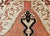 Vintage Turkish Oushak Area Rug, Handwoven Wool, 1920s Cream & Pink, 5' x 8' For Sale - Image 16 of 17