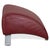 Set of Model 322 Lounge Chair and Ottoman in Bordeaux Red Leather from Rolf Benz For Sale - Image 17 of 18