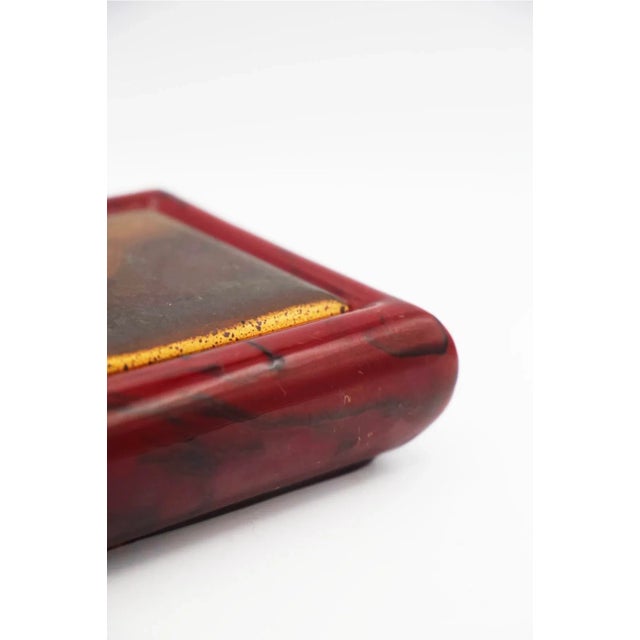 Metal Vintage Cigar Holder with Lid by Giorgio Tura, 1950s For Sale - Image 7 of 9