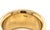 Mid 20th Century Health & Happiness 14k Yellow Gold Sterling Silver Hebrew Pray Ring - Size 6.5 For Sale - Image 9 of 9