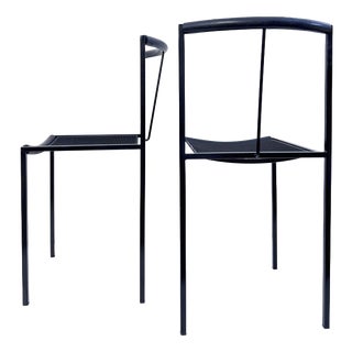 Postmodern Chairs Chairs by Maurizio Peregalli for Zeus Noto, 1980s, Set of 2 For Sale