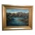 Early 20th Century River & Mountains Oil on Canvas, Framed For Sale