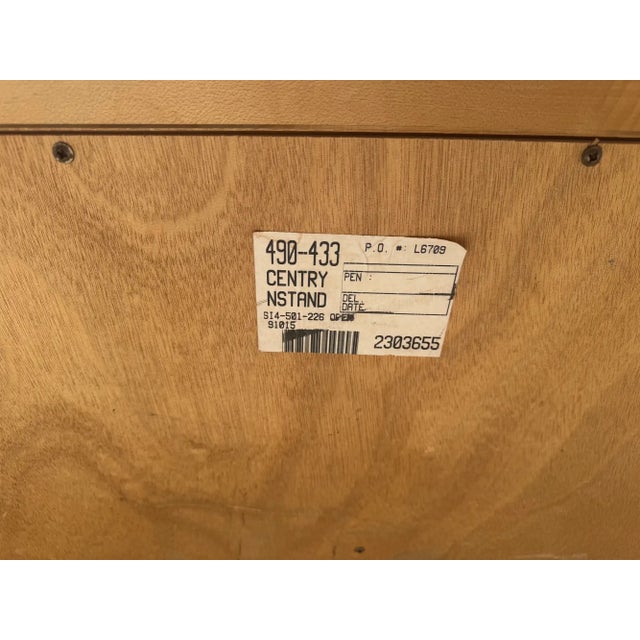 Wood Pair of Century Furniture Mackintosh Style Nightstands W/ an Edinburgh Finish For Sale - Image 7 of 9