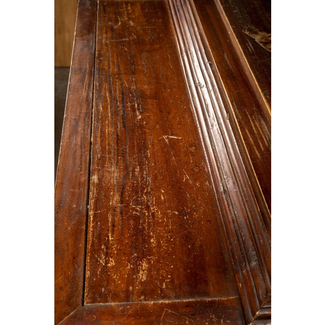 Early 20th Century Wooden Farmhouse Hutch For Sale - Image 9 of 9