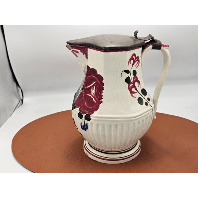 1950s Vintage Art Deco Ceramic Mug, 1940s For Sale - Image 5 of 7