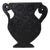 Wonky Brocade Textured Silhouette Vase For Sale