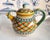 1980s 1980s Yellow Handpainted Yellow Aqua Pottery Teapot Ponte Yecchio Handcrafted in Italy For Sale - Image 5 of 10