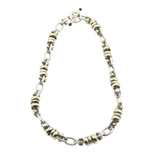 Sterling and Gold-Plated Necklace