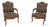 Pair of Louis XV Giltwood Fauteuils Armchairs For Sale