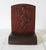 Mid 20th Century Vintage Hand Tooled Arts and Crafts Oak Wood Bookends For Sale - Image 5 of 11