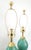 Lamp Pair Restored Vintage Christopher Spitzmiller Style Coastal Blue Crackled Porcelain For Sale - Image 14 of 14