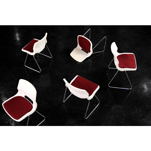 Mid-Century Modern Scandinavian Chairs by Svante Schöblom for Overman, 1970s, Set of 5 For Sale - Image 13 of 18