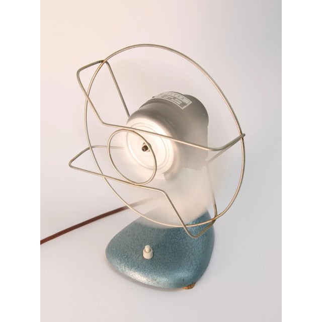 Mid-Century Modern Mid-Century Industrial Table Fan from Iskra For Sale - Image 3 of 13