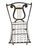 Metal Late 20th Century Lyre Back Iron Folding Chair For Sale - Image 7 of 10