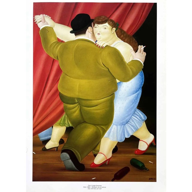 Title: Couple Dancing Artist: Fernando Botero Country: Colombia Medium: Offset – Quadrichromie 33 Marks: Not signed, not...