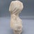 Antique Italian Alabaster Bust, Signed Pugi — Hooded Female Figure, Late 19th / Early 20th Century For Sale In Austin - Image 6 of 9